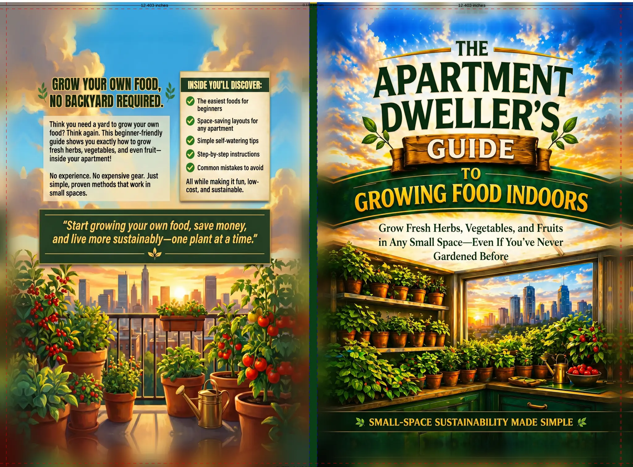 The Apartment Dweller's Guide to Growing Food Indoors book cover
